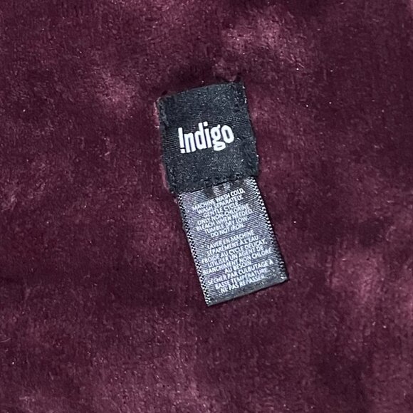 Indigo Faux Fur Throw - Picture 6 of 6